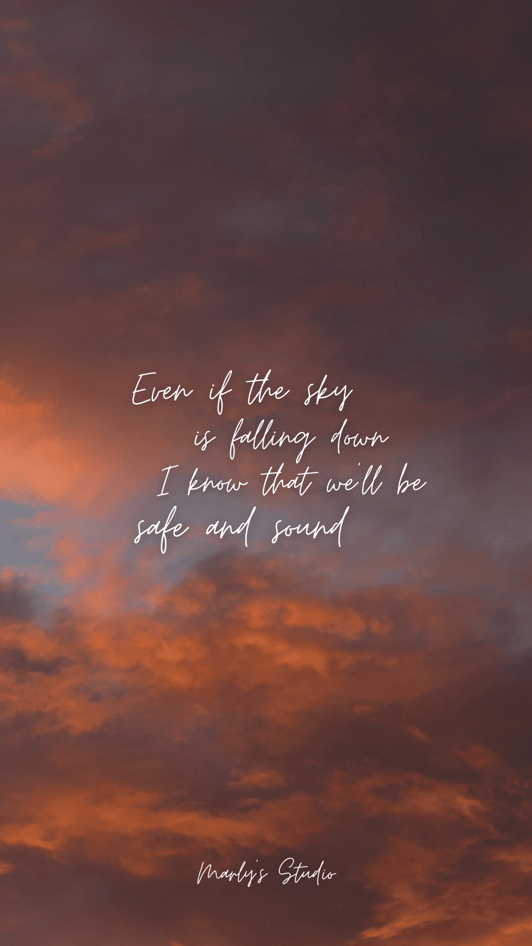 1080x1920 Wallpaper Safe and Sound · Compose Blog Template