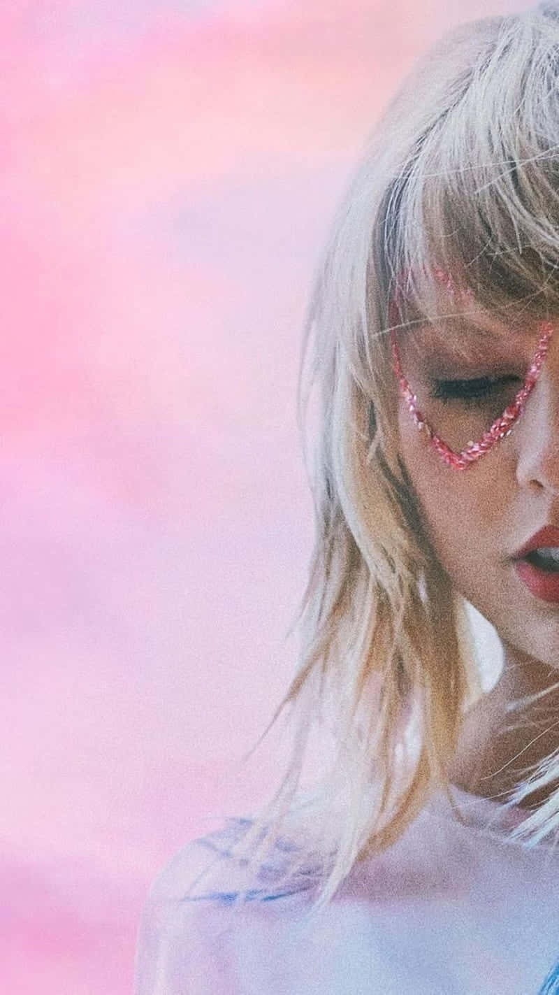 800x1423 Download Taylor Swift Lover Pink Aesthetic Wallpaper
