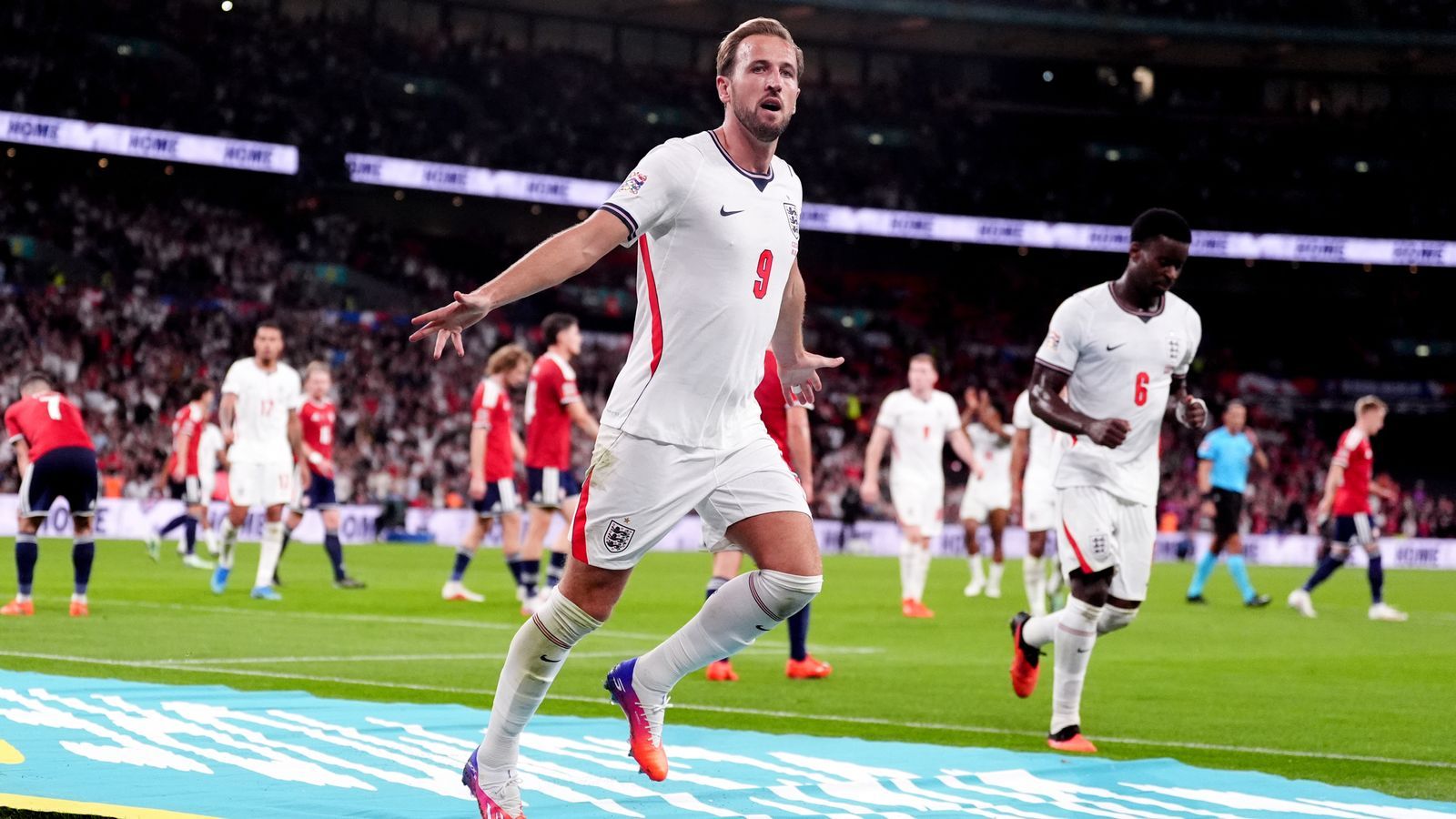 1600x900 England 3 0 Czech Republic: Harry Kane Marks Record Equalling 125th Cap With Two Goals And An Assist In Nations League Victory