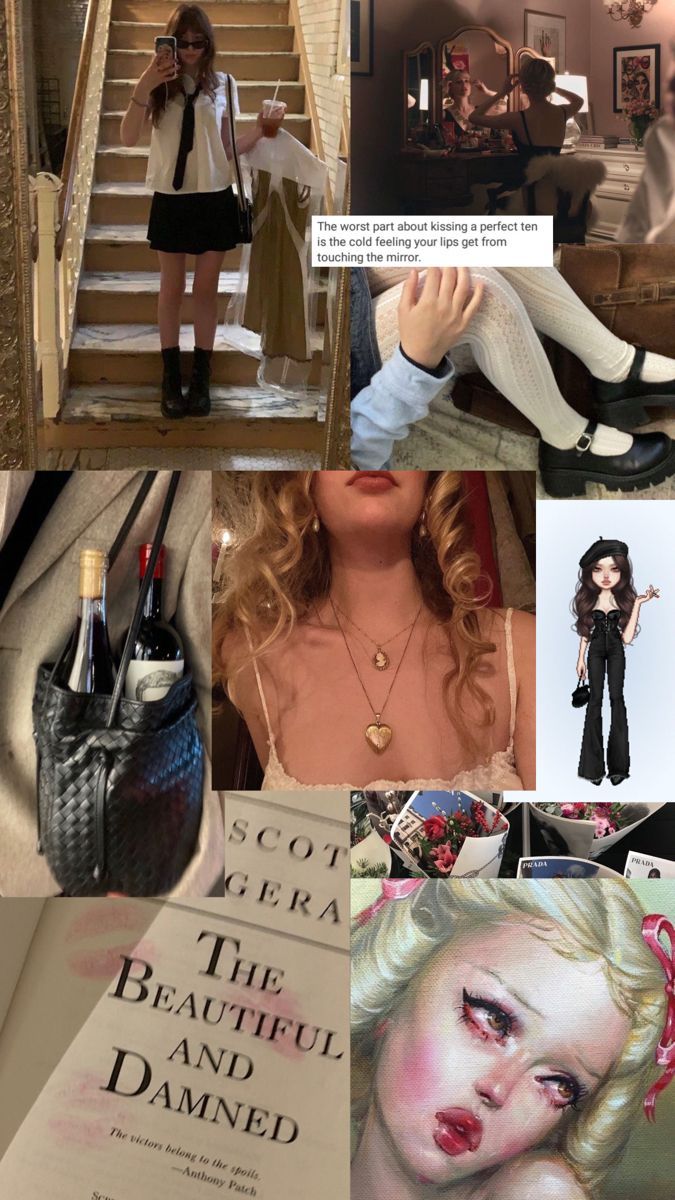 675x1200 Messy french girl aesthetic wallpaper. Niedliche hintergrundbilder, Ästhetische bilder, Schwarzer stil
