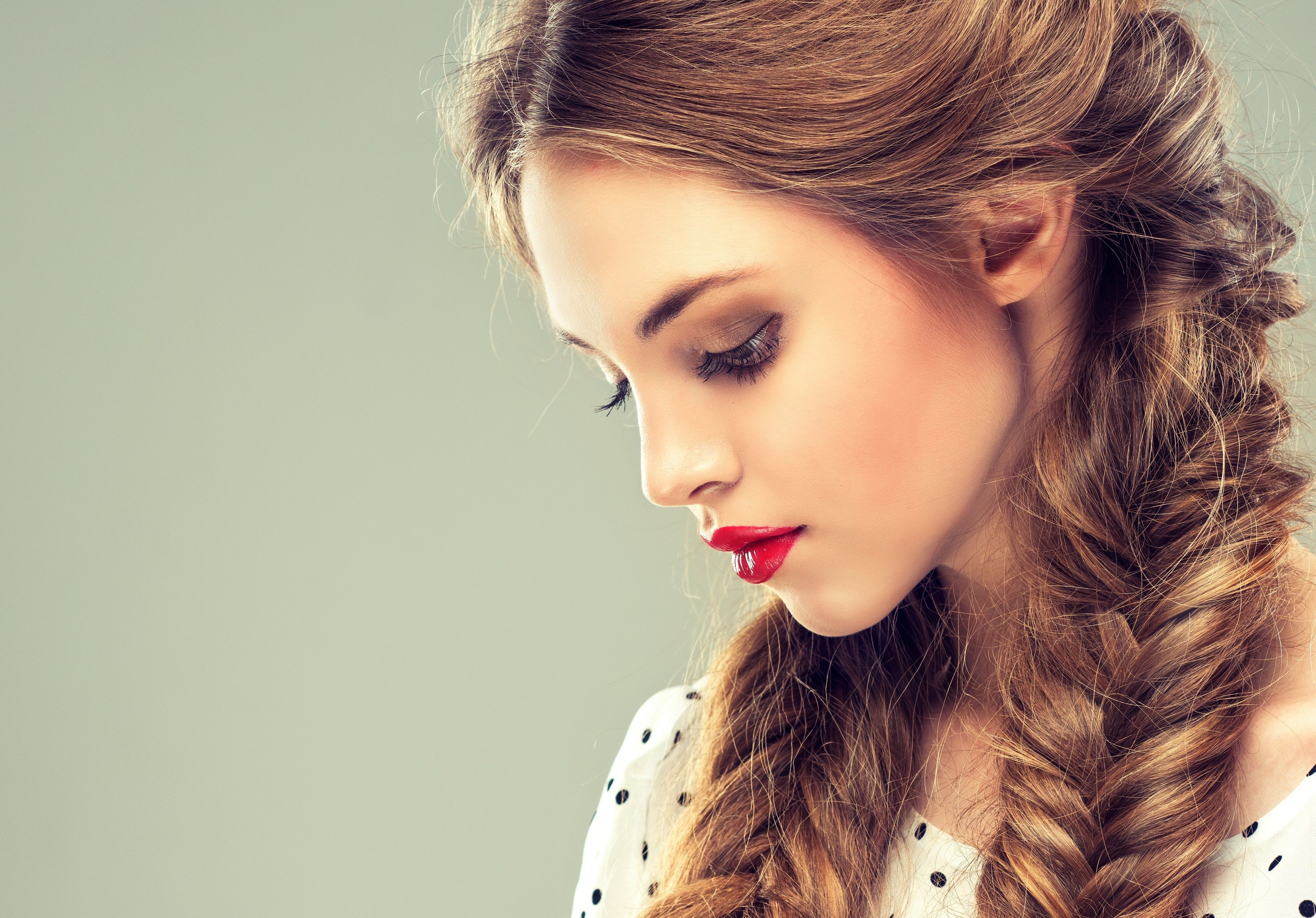 4902x3422 women, Face, Model, Portrait Wallpaper HD / Desktop and Mobile Background