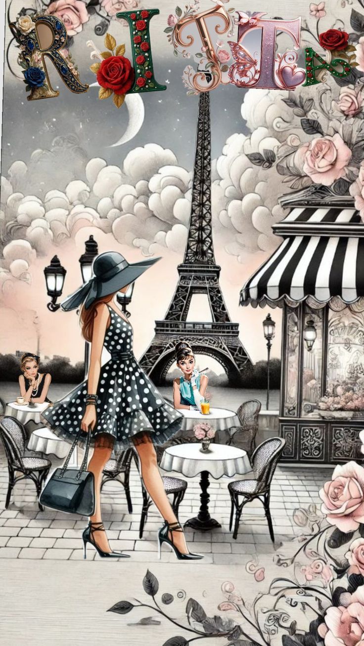 736x1308 French woman aesthetic wallpaper. French aesthetic vintage poster, Francia aesthetic wallpaper, Parisian decor