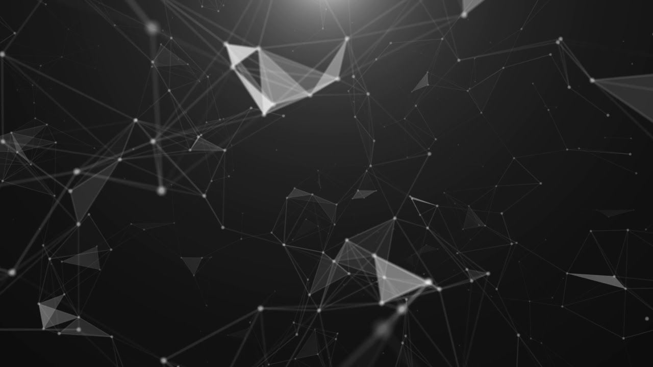 1280x720 Network of Connecting DotsK Relaxing Screensaver