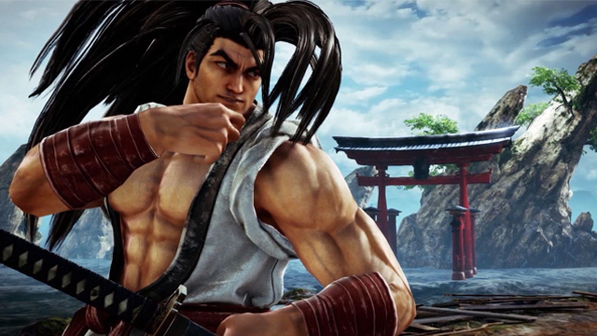 1920x1080 SoulCalibur VI showcases Samurai Shodown's Haohmaru as newest DLC fighter