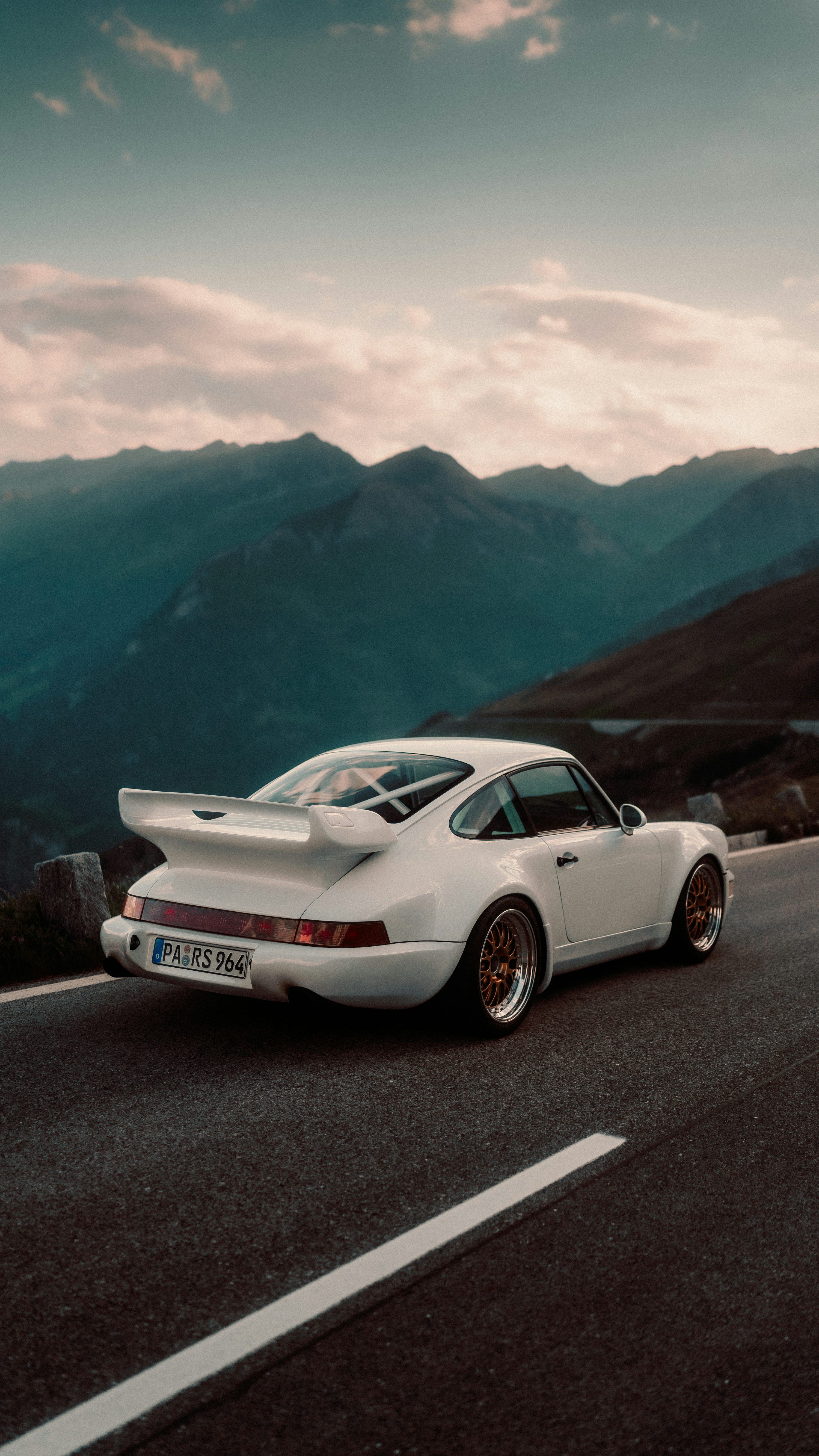 3000x5331 White Porsche Picture. Download Free Image