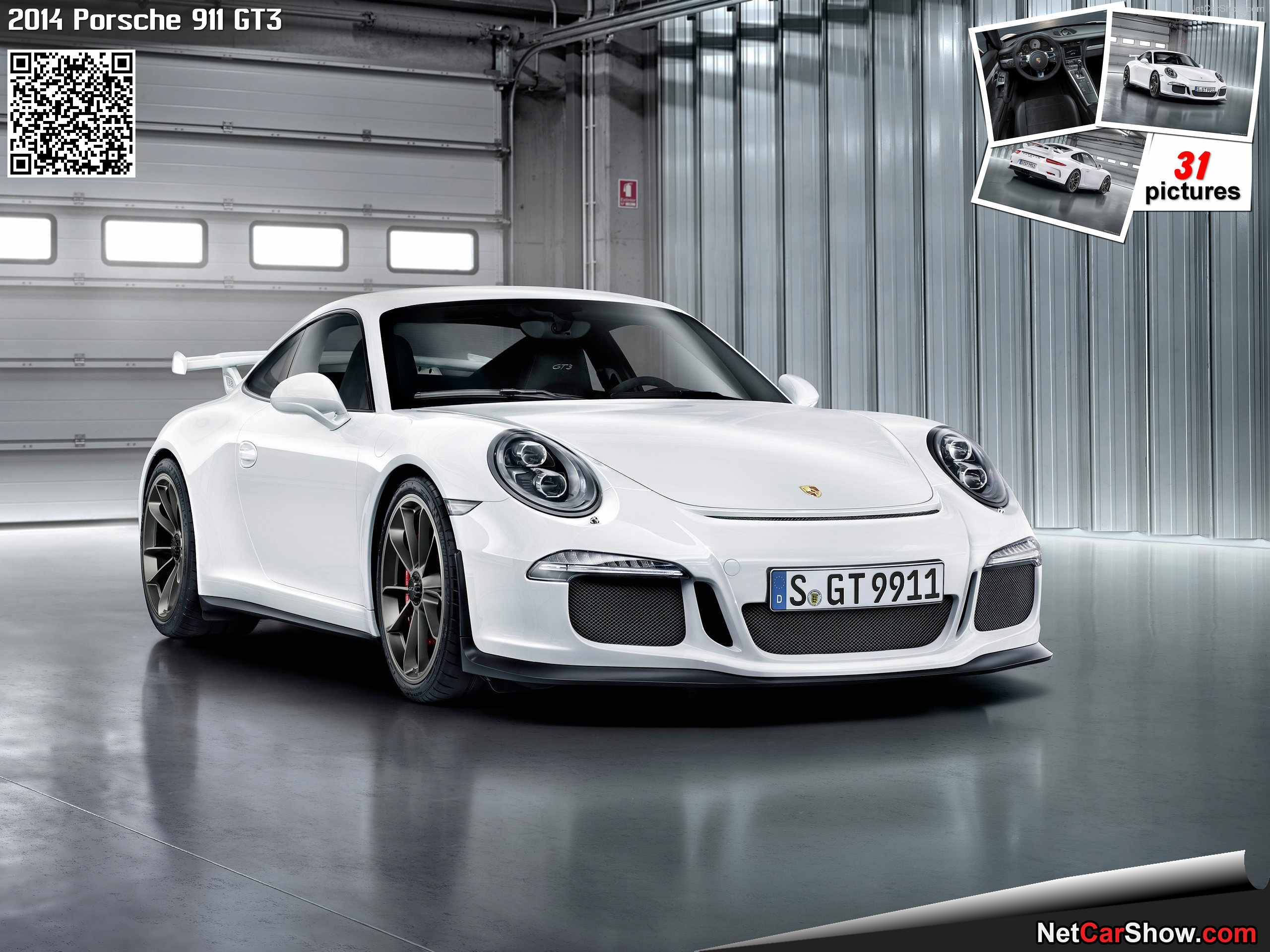 2560x1920 Porsche 911 GT3 (2014), information & specs