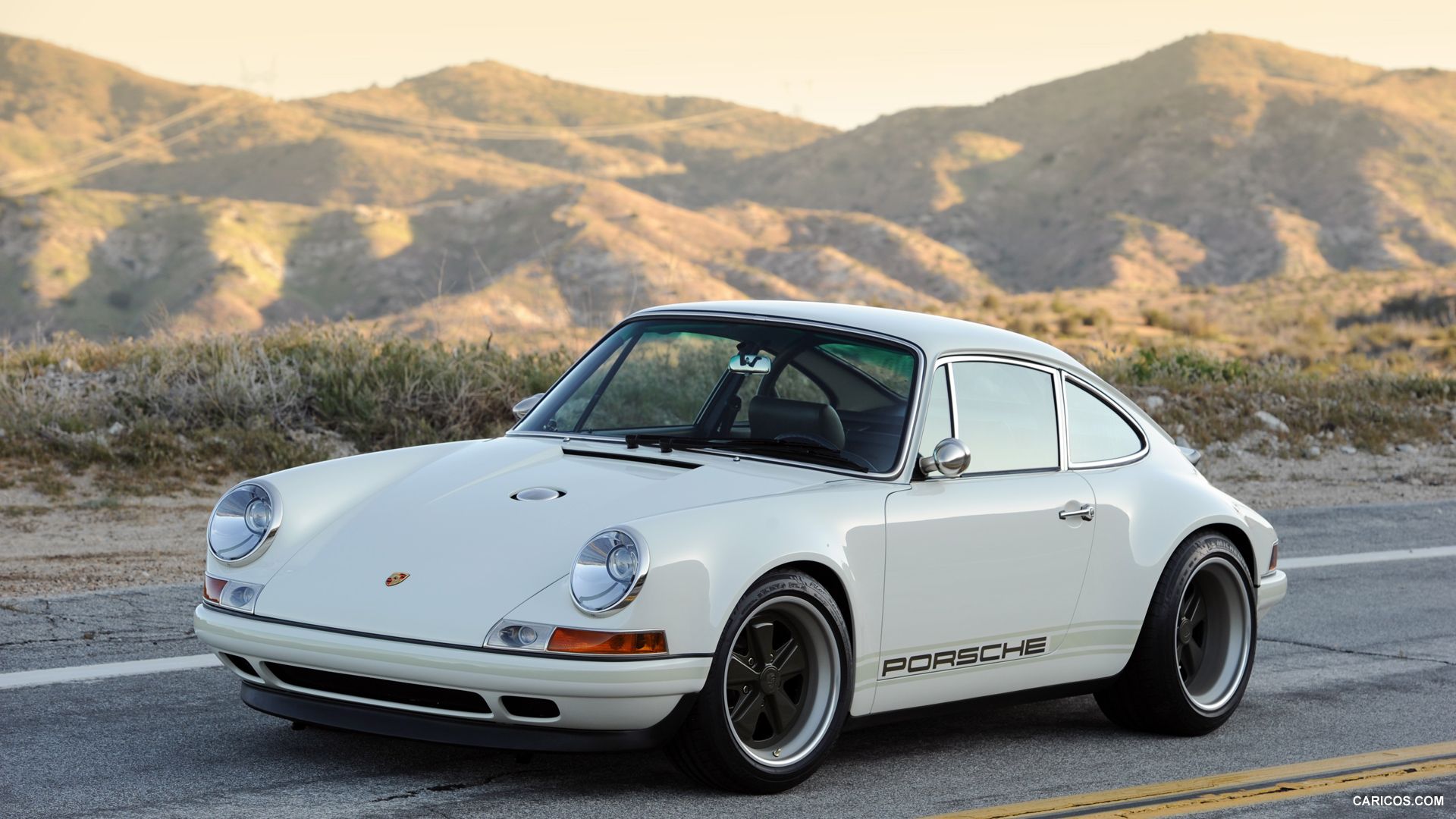 1920x1080 Singer Porsche 911 White