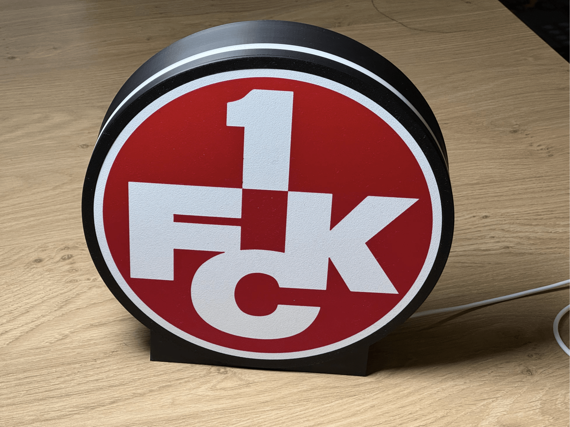 1878x1408 Illuminated Display Case 1.FC Kaiserslautern 3D Print Model