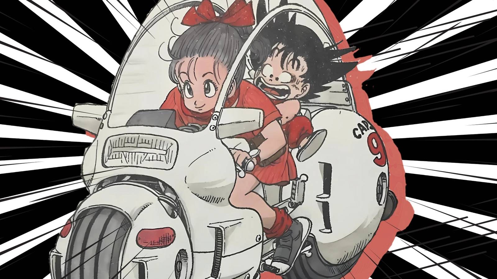 1600x900 Years Later, Dragon Ball Reveals Original Goku & Bulma Draft