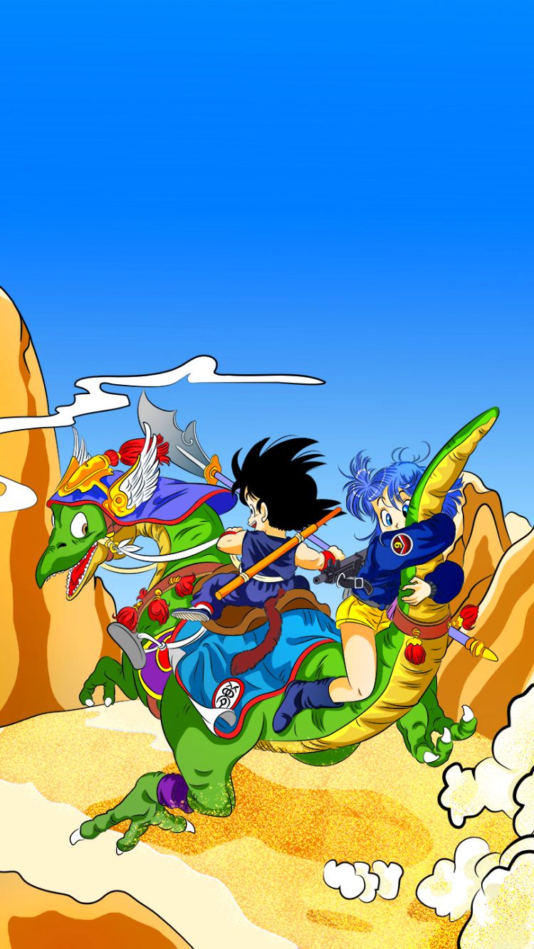 750x1334 Phone wallpaper: Bulma (Dragon Ball), Anime, Dragon Ball Z, Goku, Dragon Ball 1121947