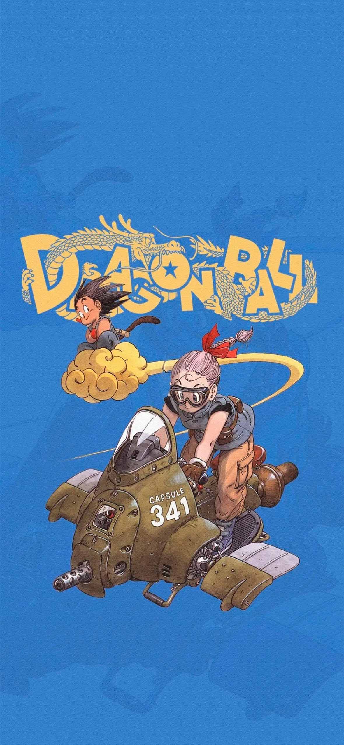 1180x2554 Dragon Ball Retro Capsule Corp Wallpaper Wallpaper HD