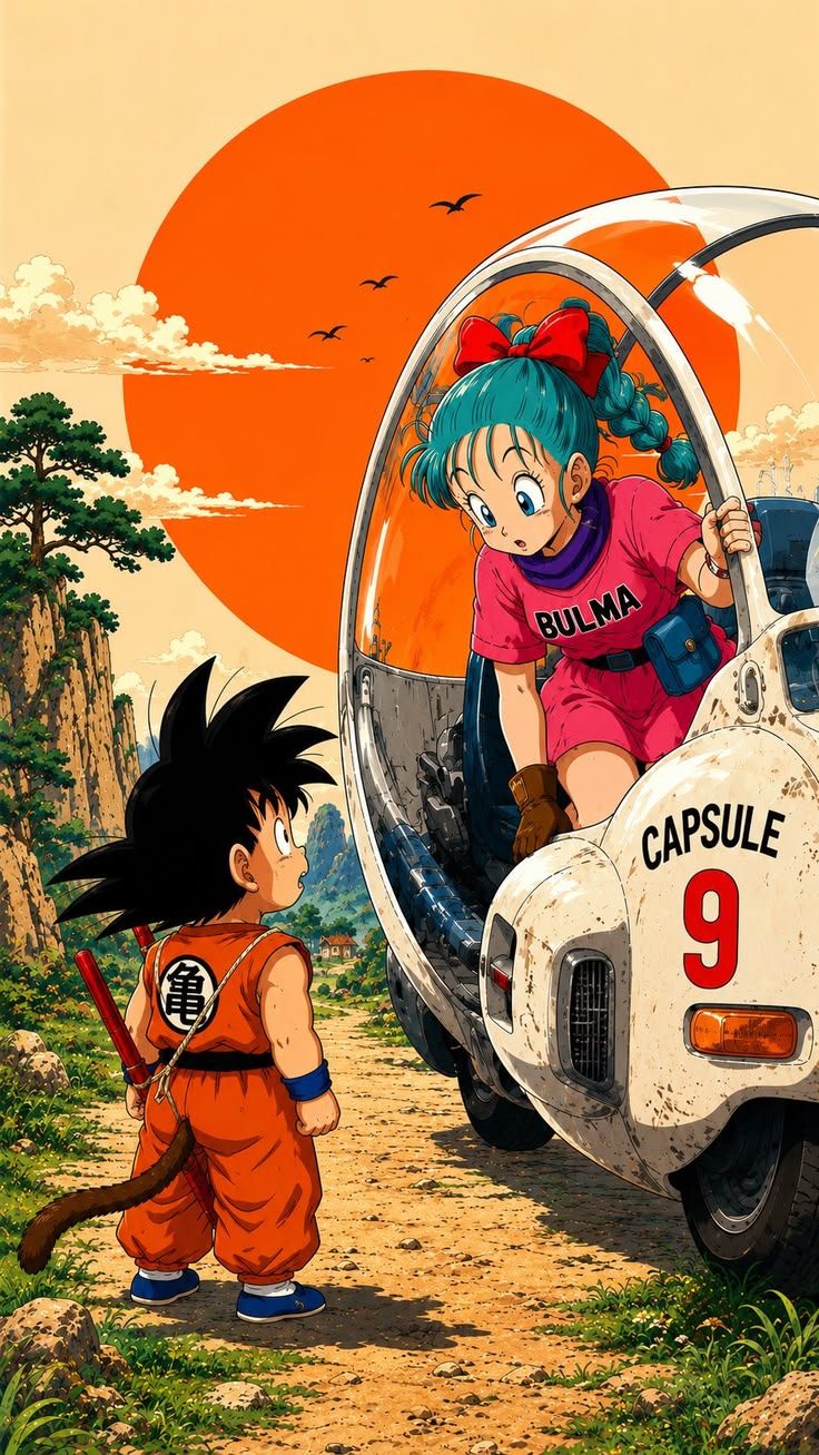 736x1307 Gokon and bulma wallpaper. Dragon ball artwork, Great power, Anime dragon ball super
