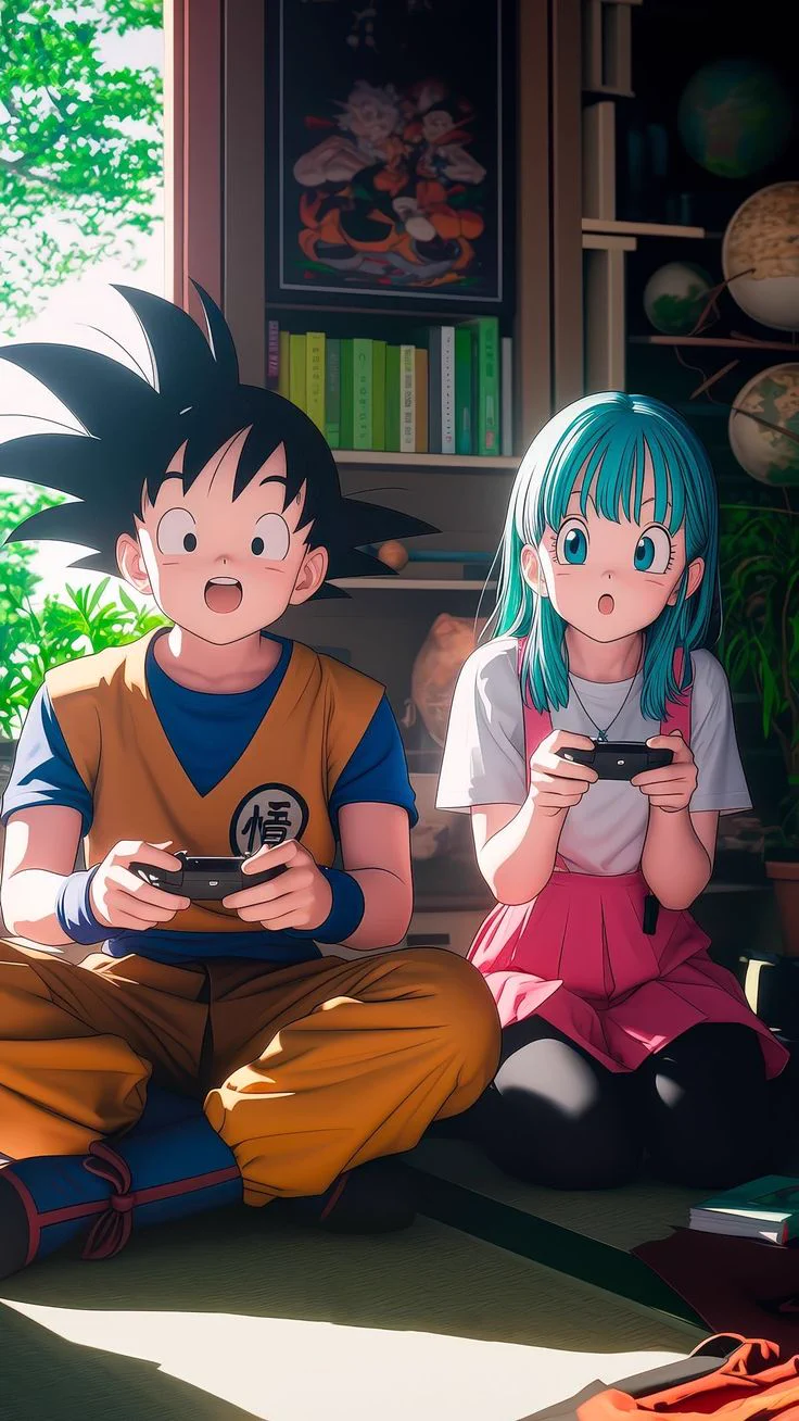 736x1308 4K Wallpaper Recap on X: Goku Bulma / X