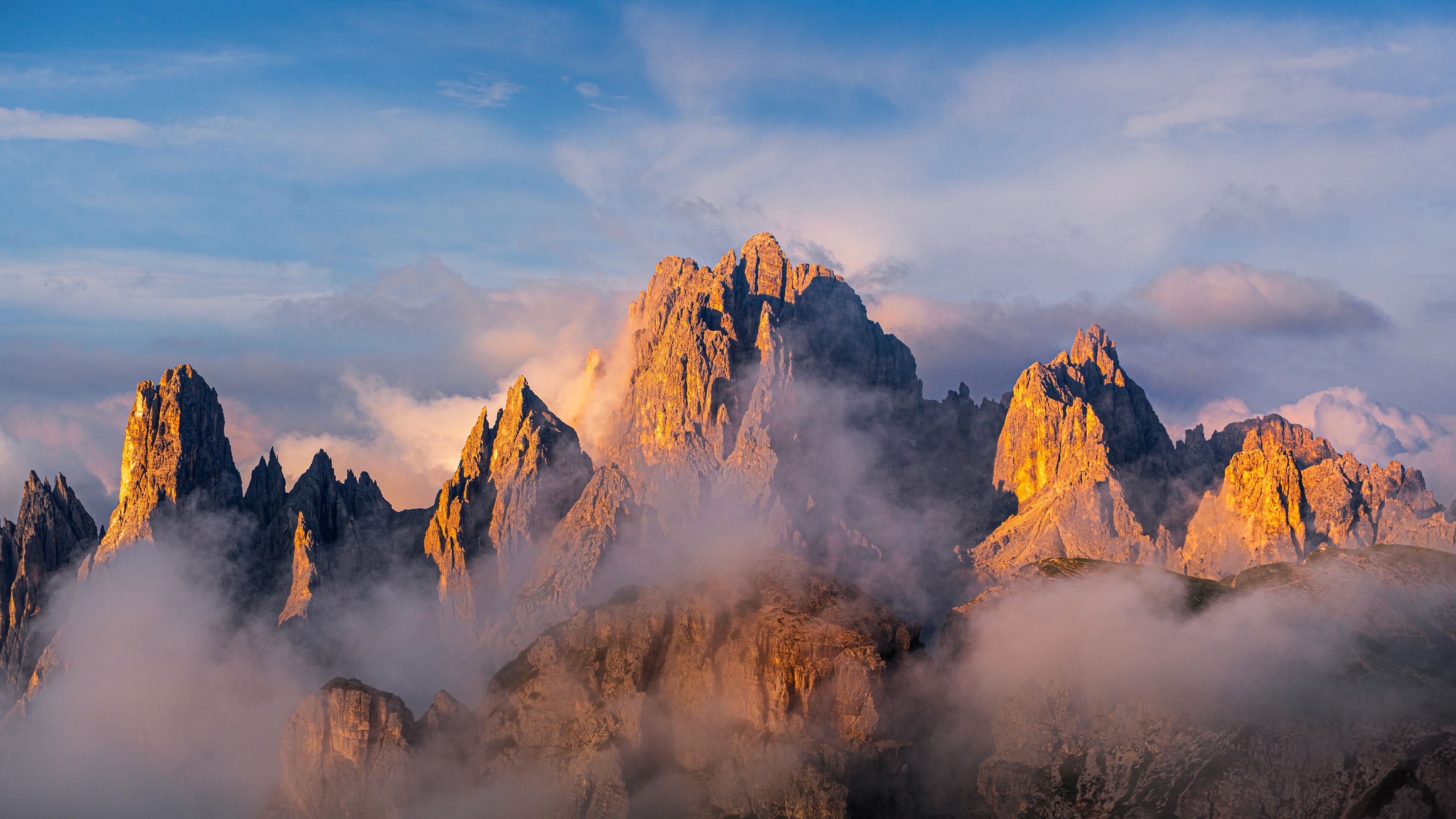 3840x2160 Cadini di Misurina, Dolomites, Veneto, Italy