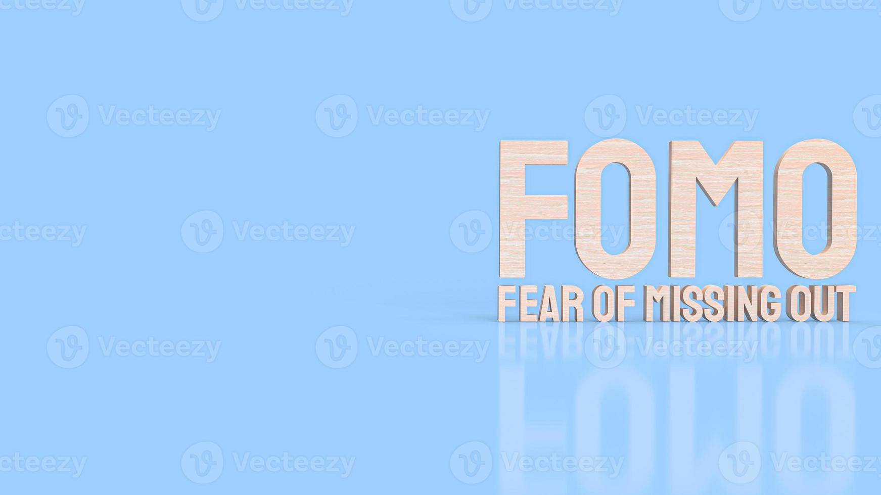 1743x980 The Fear of missing out or fomo wood text for documentary or business concept 3D rendering