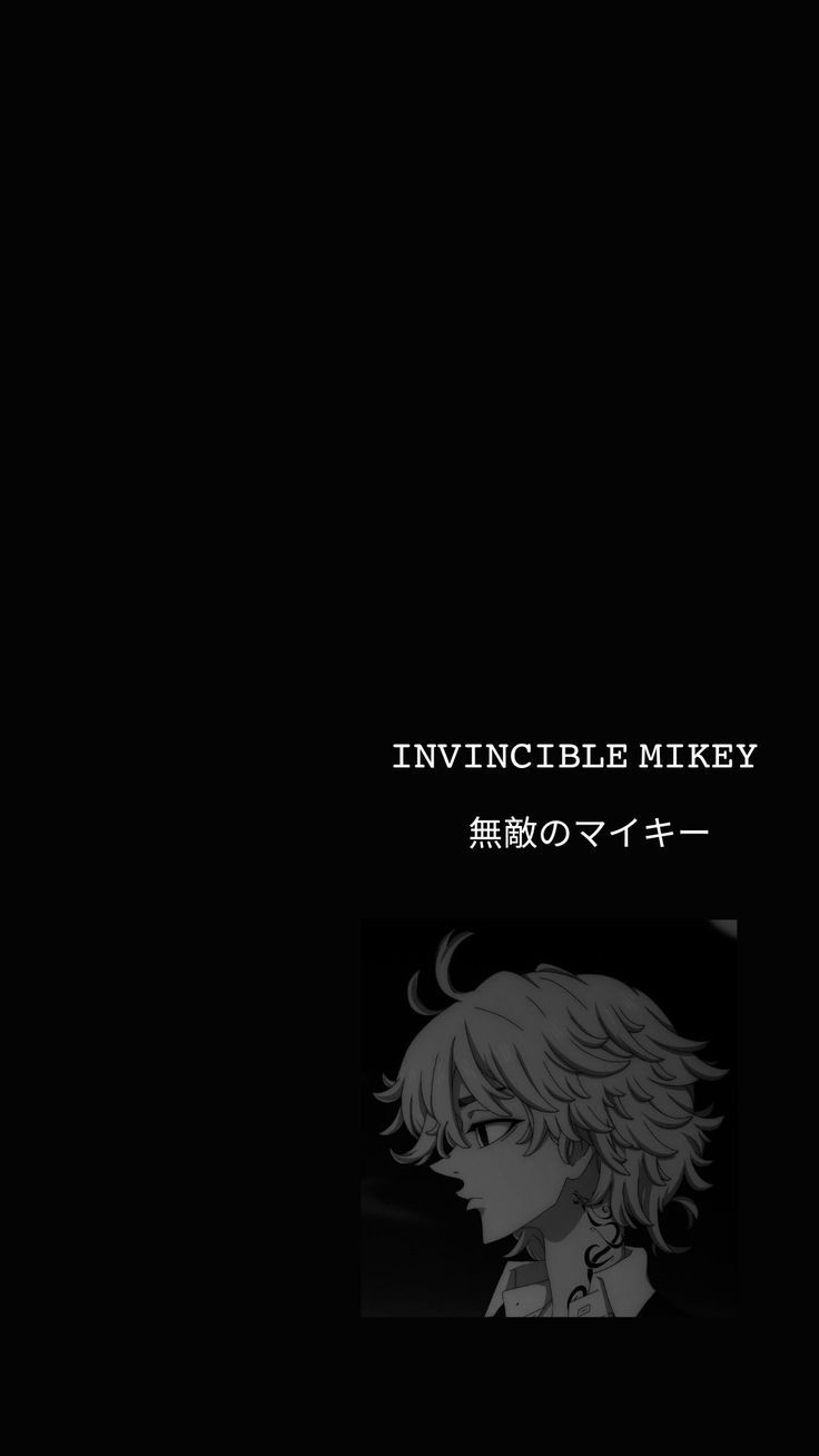 736x1308 Mikey black wallpaper!!