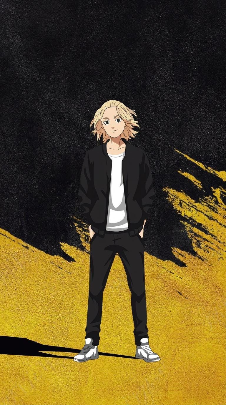 768x1376 Tokyo Revengers Mikey Poster. Manjiro Sano Anime Wall Art Print (digital Download)
