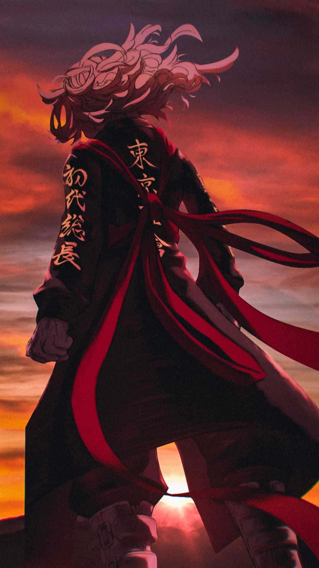 1080x1920 Download Mikey Wearing Kimono Tokyo Revengers Anime Wallpaper