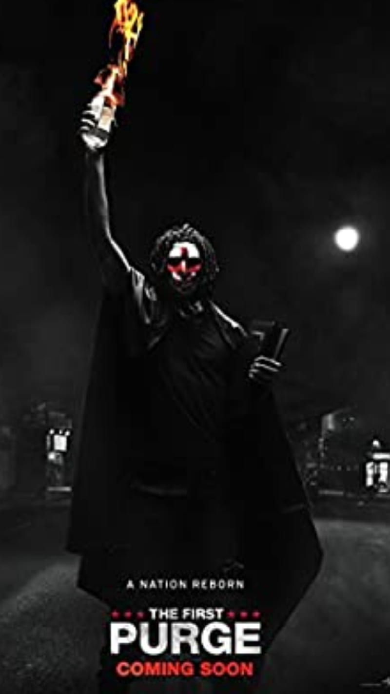 800x1422 HD the first purge wallpaper