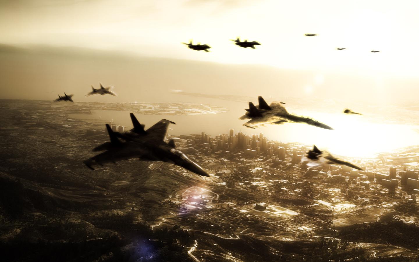 1440x900 ace, Combat, Game, Jet, Airplane, Aircraft, Fighter, Plane, Military Wallpaper HD / Desktop and Mobile Background
