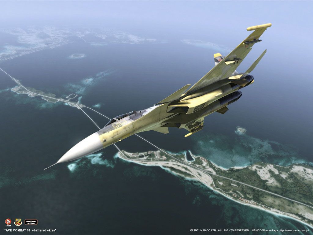 1024x768 Ace Combat 04: Shattered Skies official promotional image