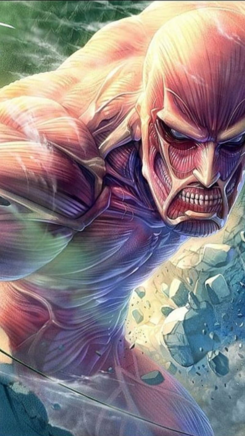 800x1422 Colossal Titan SNK, attack, kyojin, no, on, shingeki, titans, HD phone wallpaper