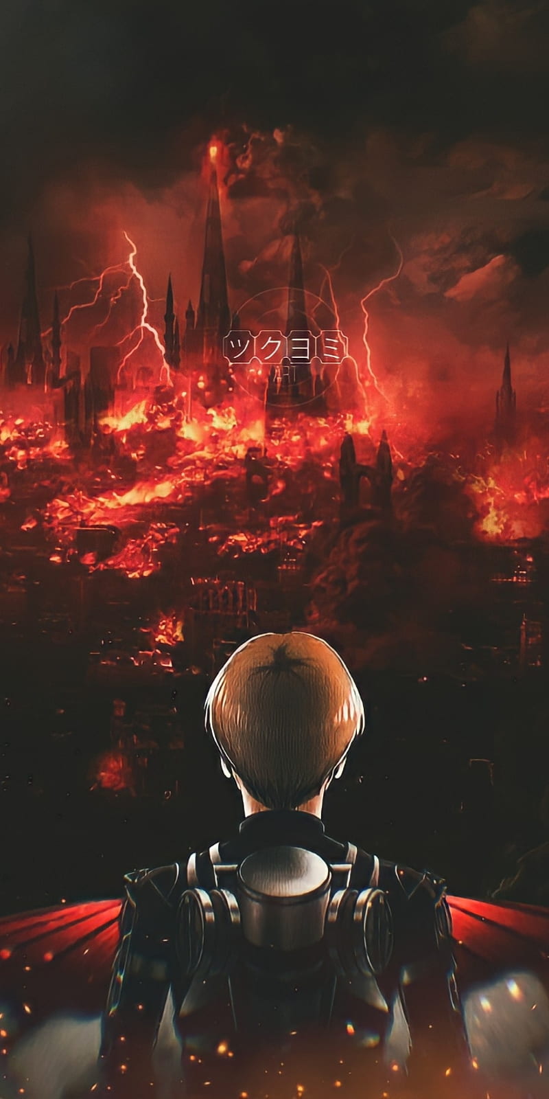 800x1600 Armin Arlert, collosal titan, HD phone wallpaper