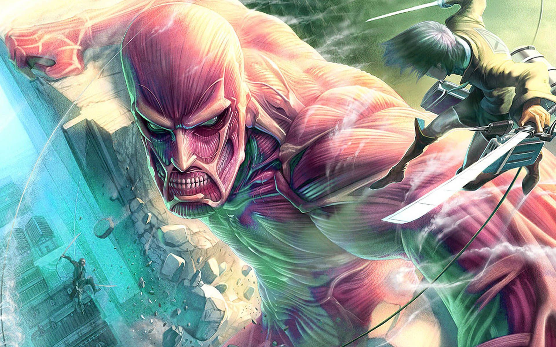 1920x1200 Colossal Titan Attack On Titan Wallpaper
