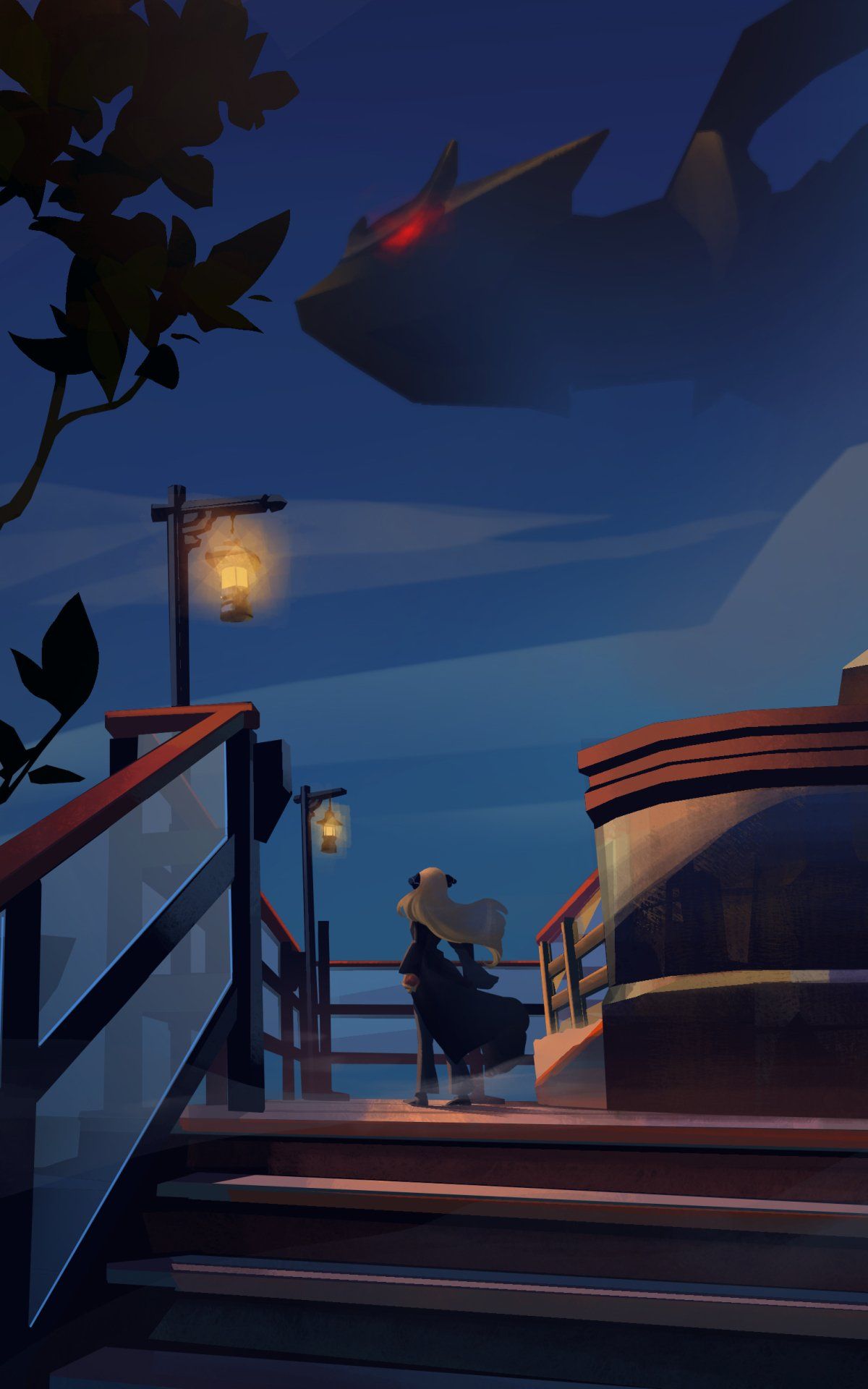 1200x1920 Mystical Night Stroll Pokémon Phone Wallpaper