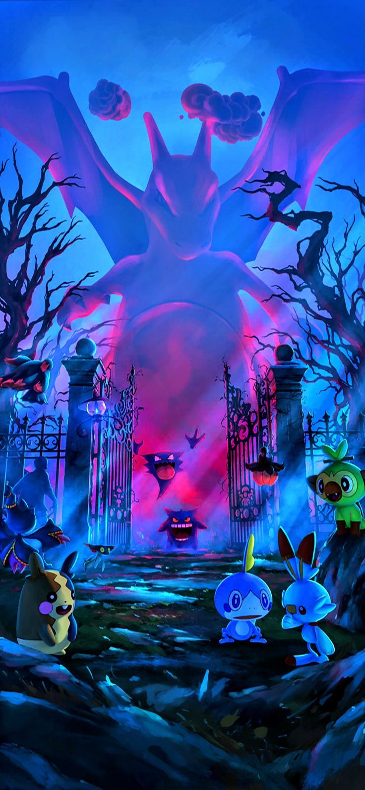 736x1593 Pokémon game wallpaper. Pokepark wallpaper, Pokemon background night, Pokemon wallpaper