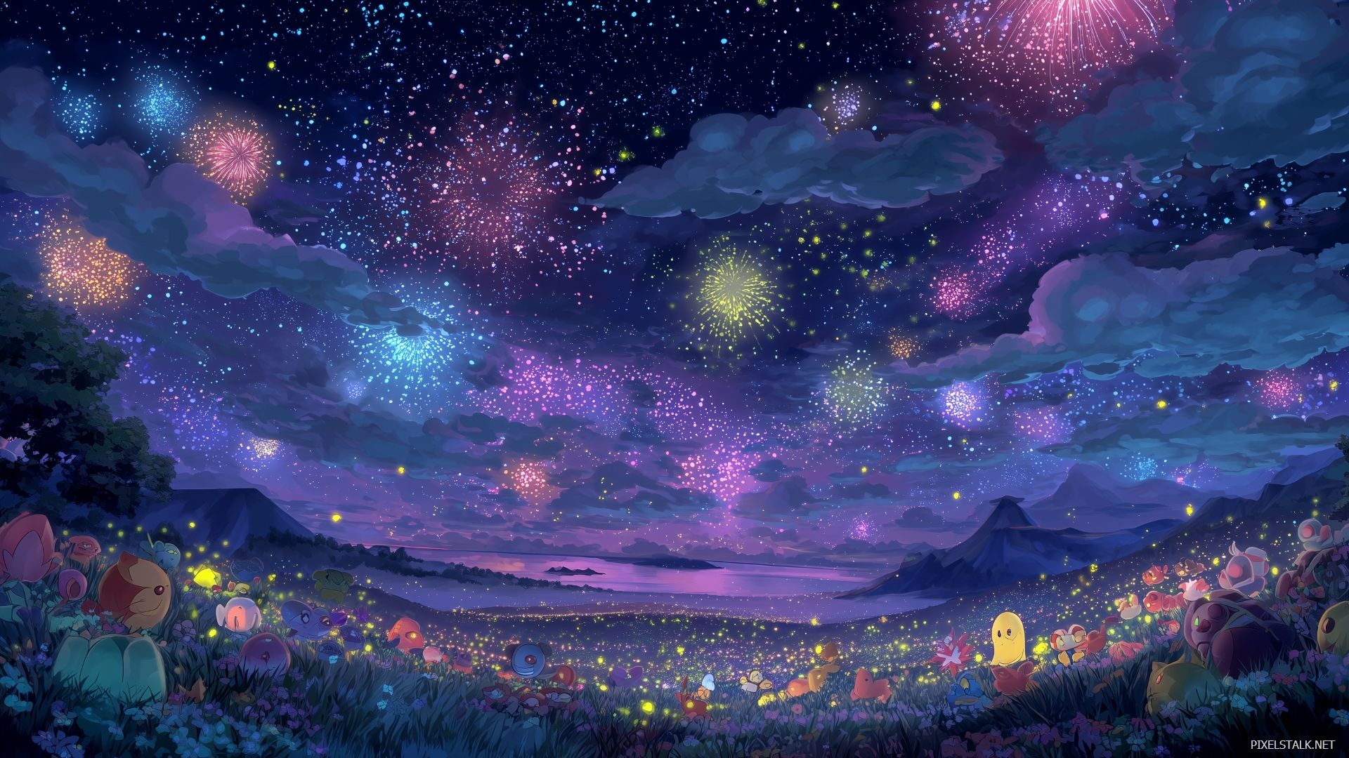 1920x1080 All Pokemon Background