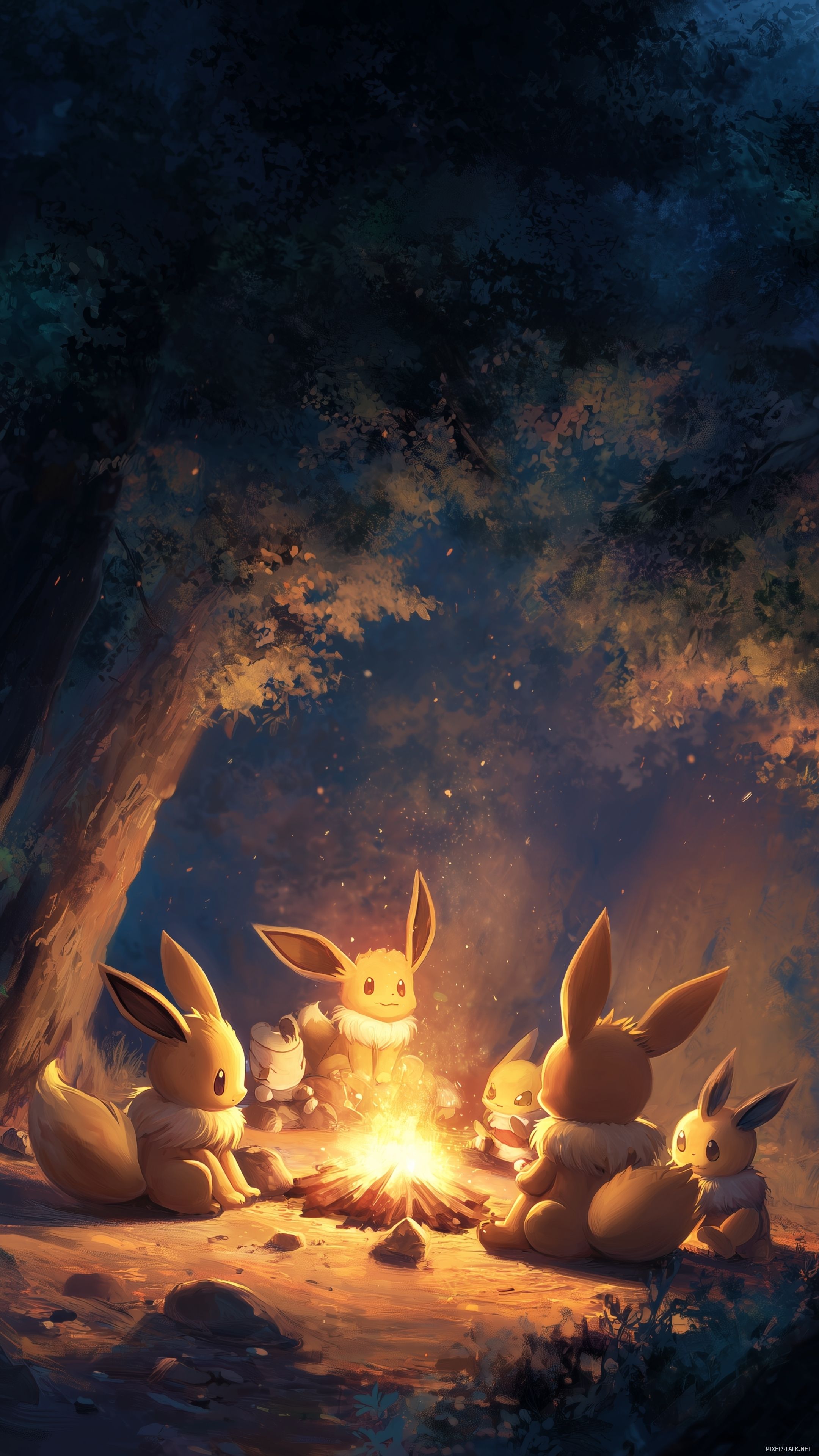 2160x3840 Pokemon Phone Eevee Wallpaper