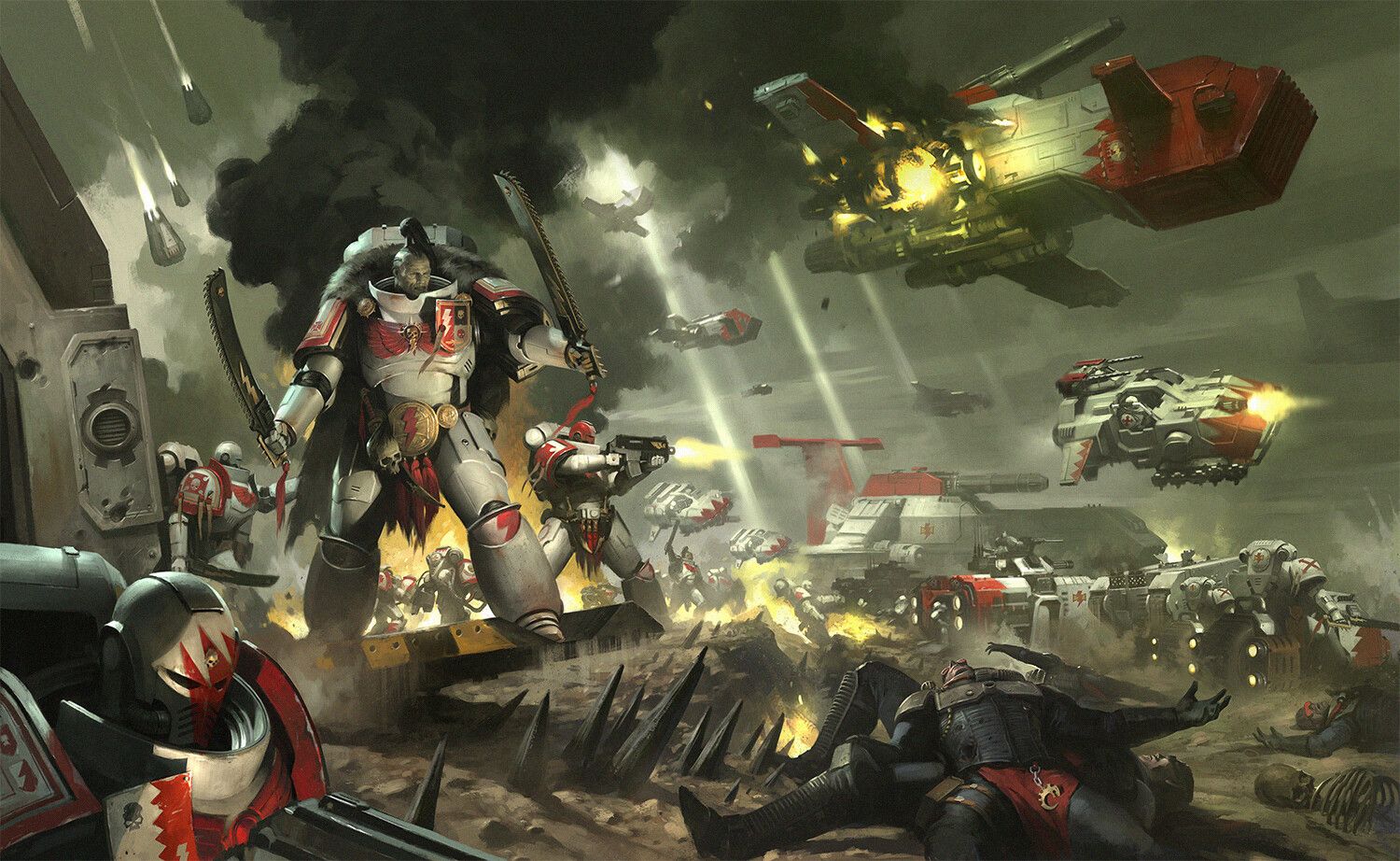 1500x922 Jaime Martinez 40k Scars: Storm of Chogoris Cover Art