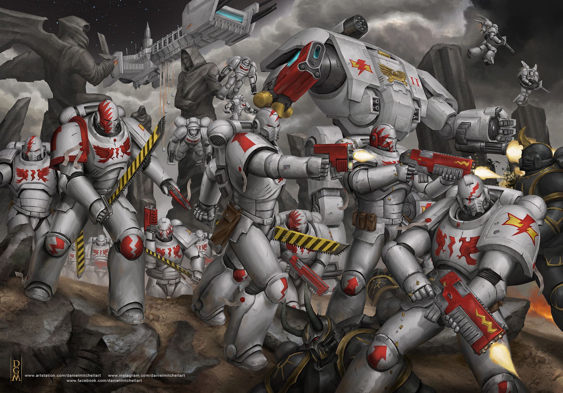 1920x1340 White Scars Wallpaper