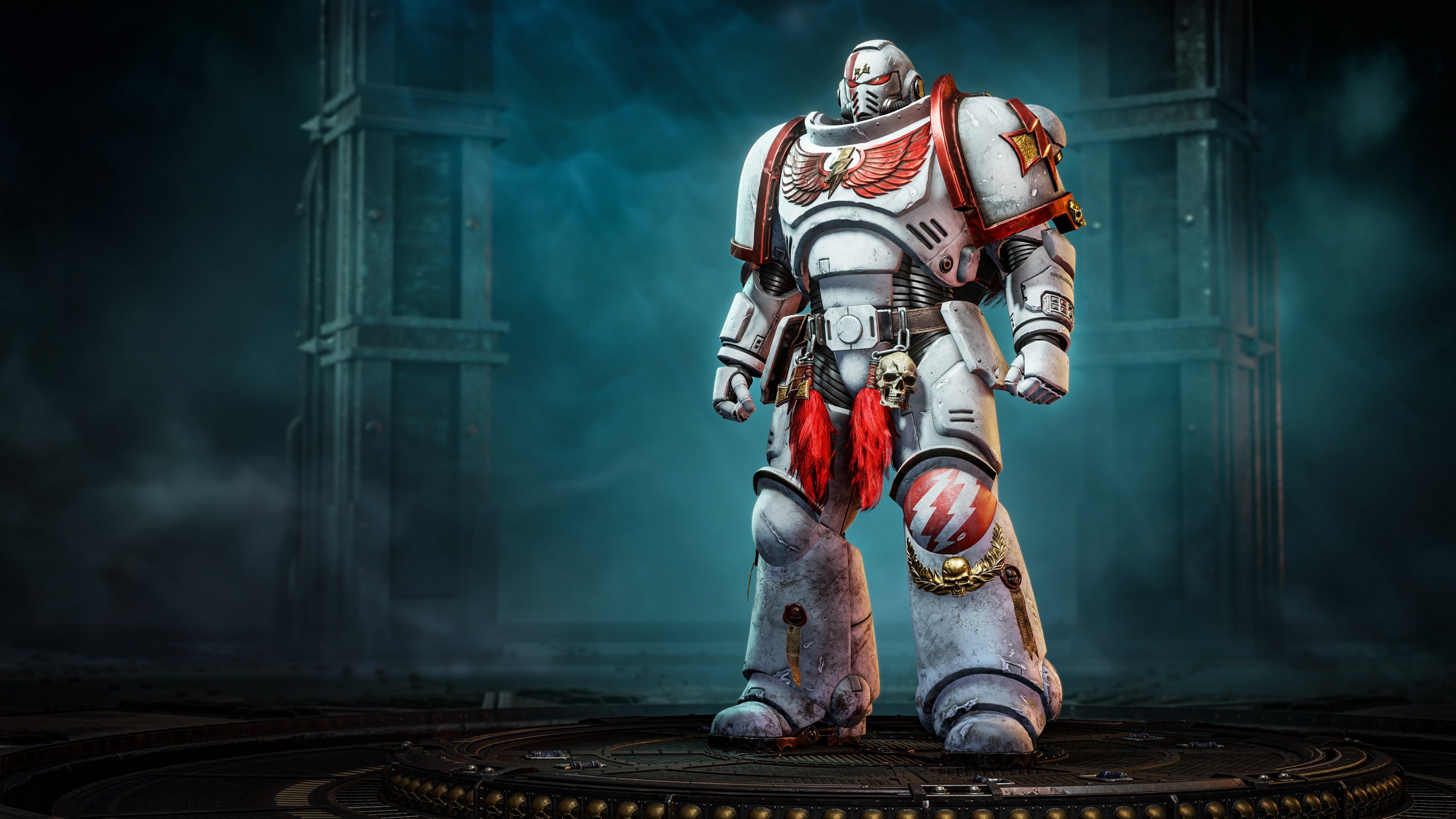 3840x2160 Warhammer 40K Space Marine 2 Wallpaper 4K, White Scars, 2025 Games