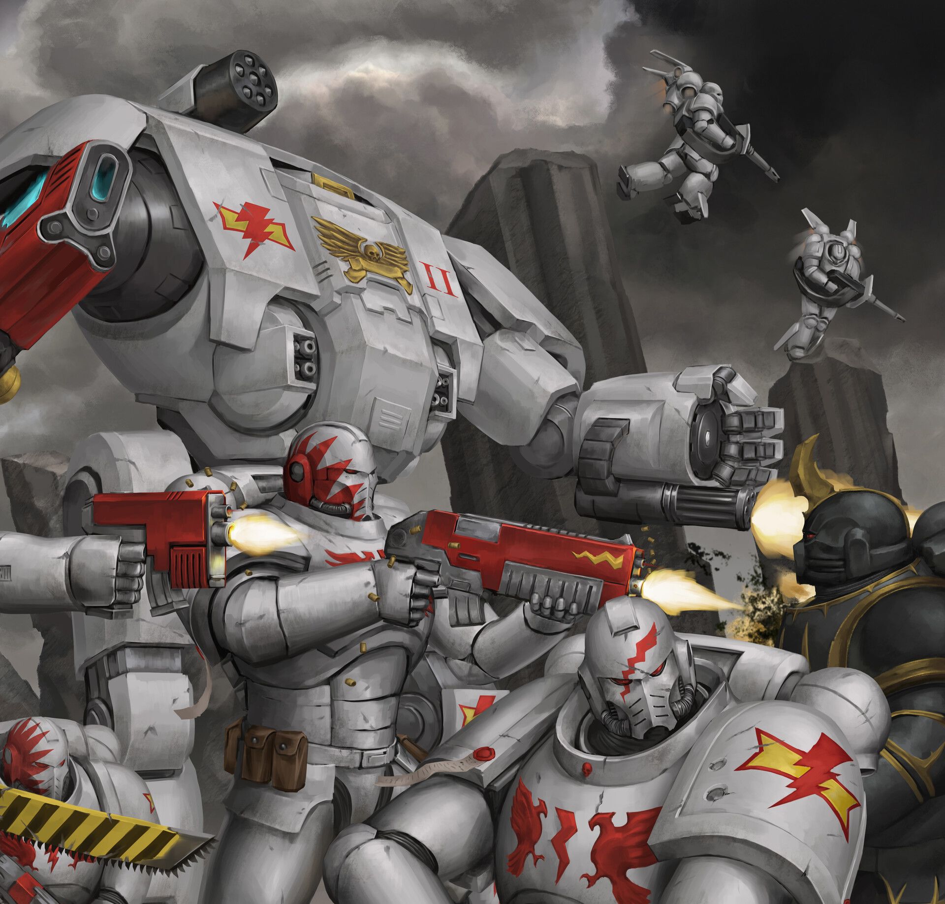 1920x1836 White Scars Space Marines