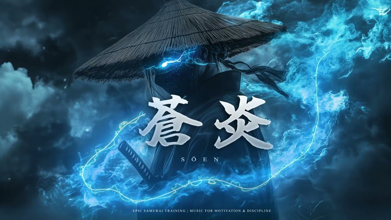 1280x720 Samurai Power Training. Epic Samurai Music for Motivation & Discipline. 蒼炎 Sōen Blue Flame