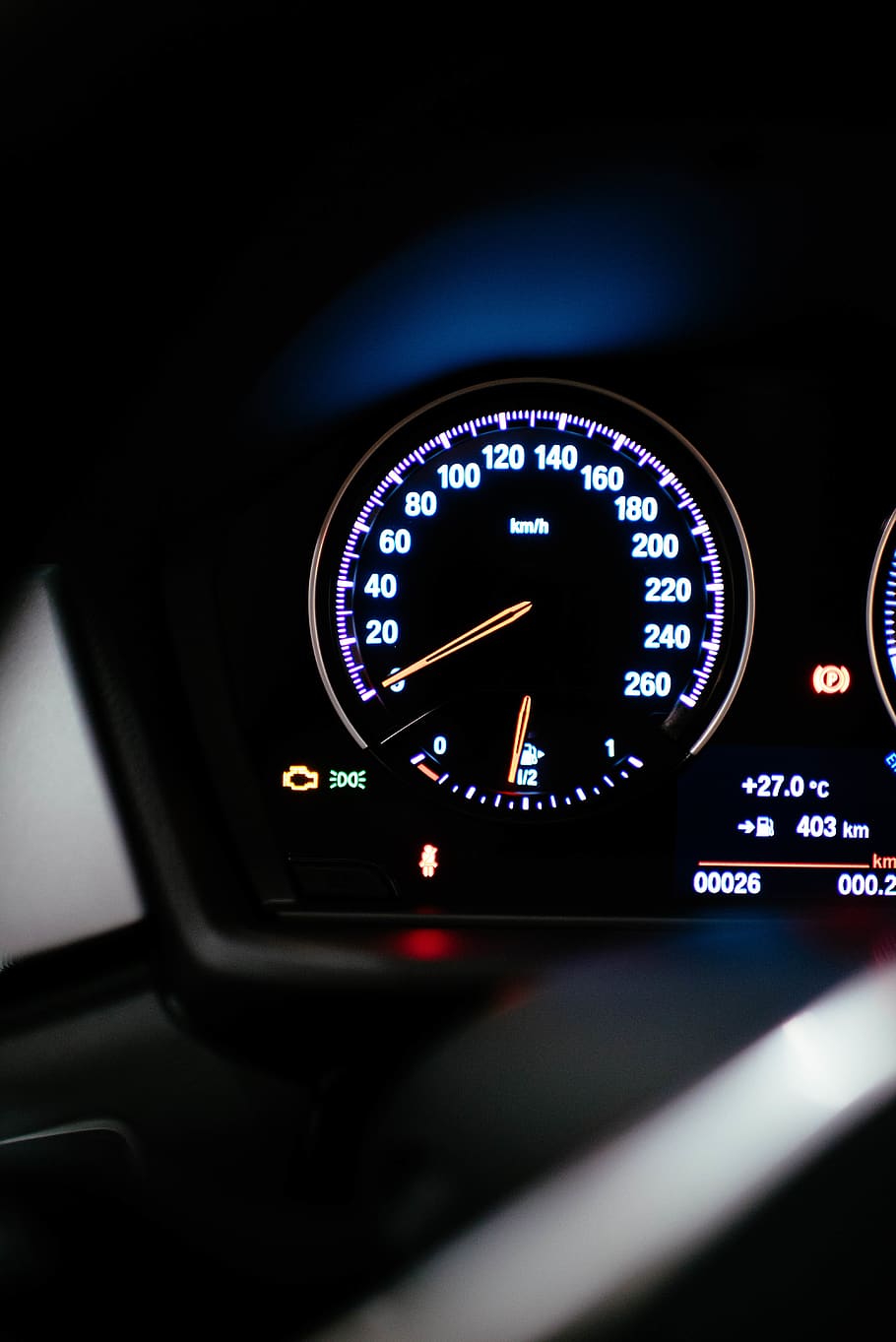 910x1363 Turned On, Analog, Vehicle, Instrument, Cluster, Panel, Tachometer, Gauge