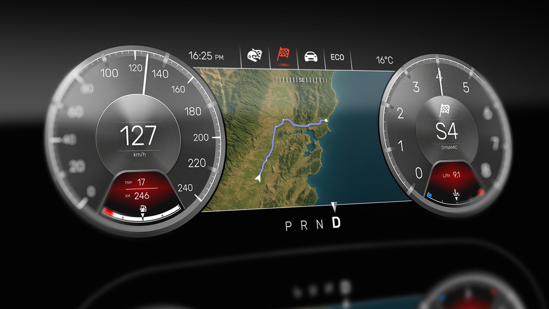 1920x1080 Browse thousands of Gauge Cluster image for design inspiration