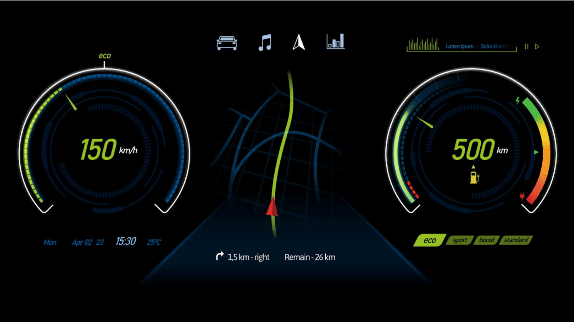 1920x1080 The Evolution and Trends of Digital Instrument Cluster