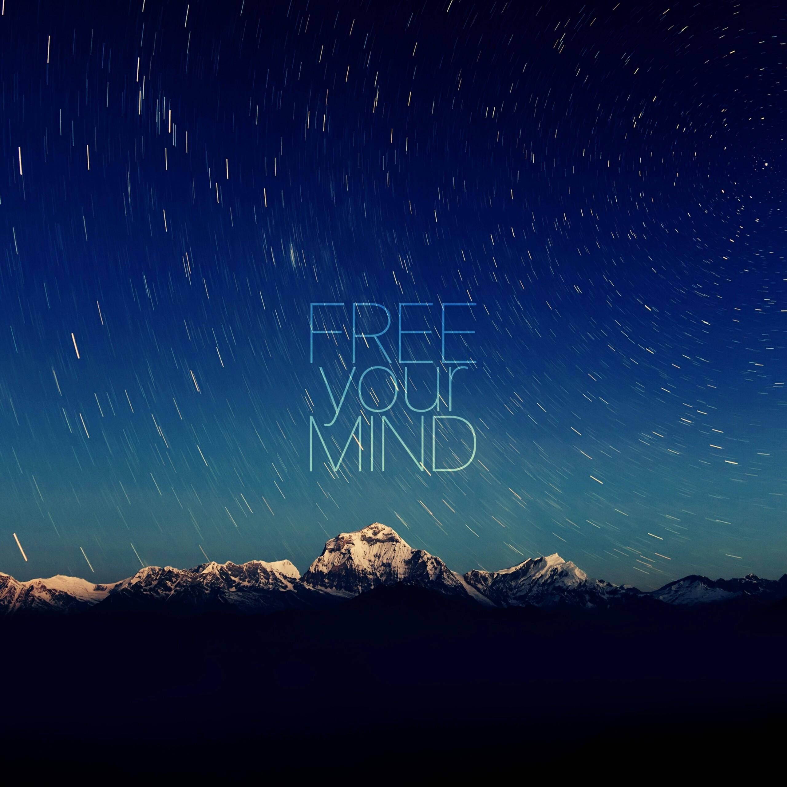 2560x2560 Download Unleash Your Thoughts Wallpaper