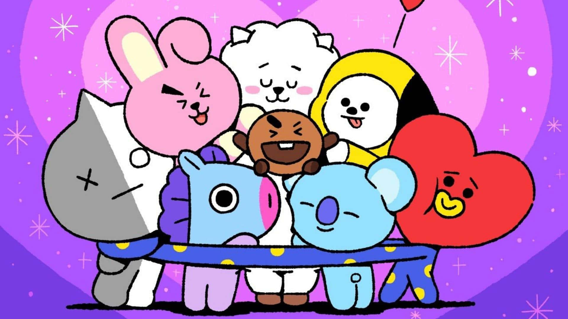 1920x1080 BTS BT21 Wallpaper 200 Bt21 Wallpaper
