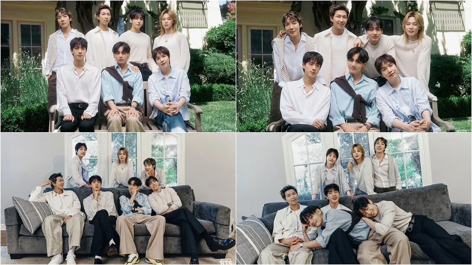 1600x900 BTS Family Photo BREAKS Internet! 13 Pics From 2026 FESTA Ooze OT7 Eternal Bond Of 13 Years ALL Clicks