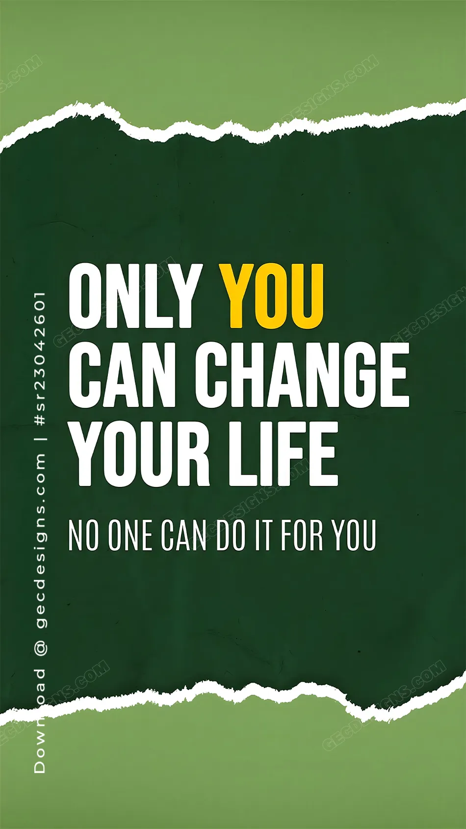 950x1689 Clean Success Mindset iPhone Wallpaper with Motivational Quote for Personal Growth Focus: Free & Premium Creative Assets