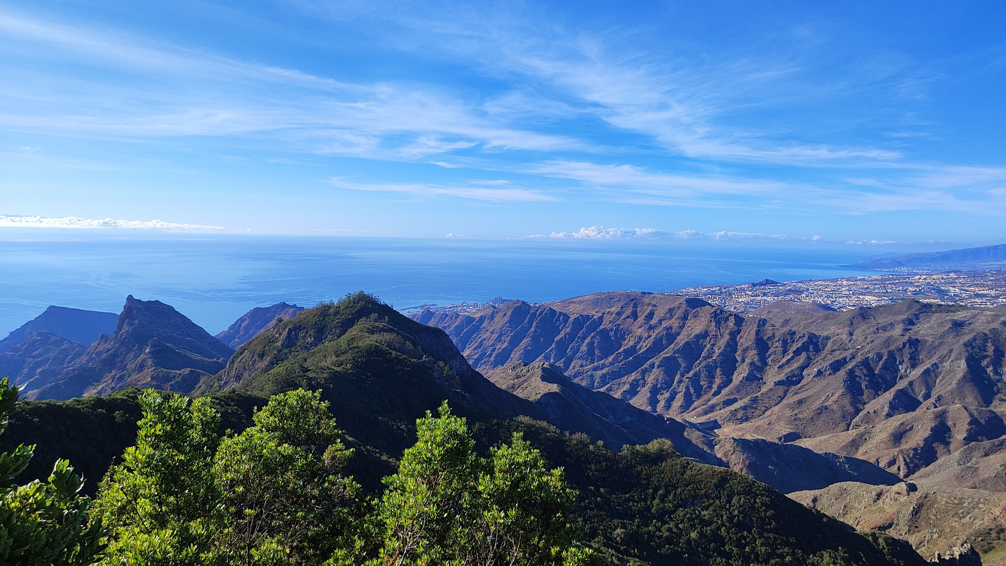 3840x2160 Mirador Pico del Inglés, Parque Rural de Anaga (Tenerife)