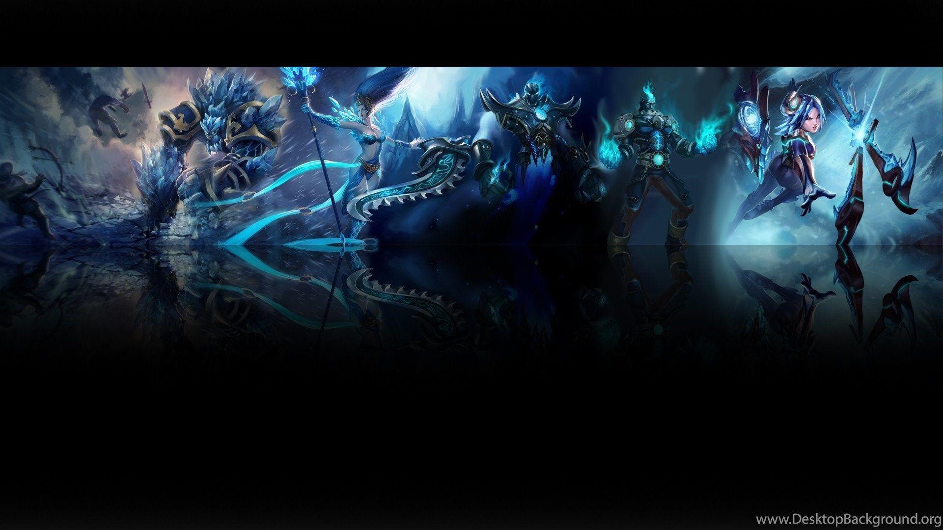 1920x1080 Wallpaper League Of Legends Zed Champions Frost Skins And. Desktop Background
