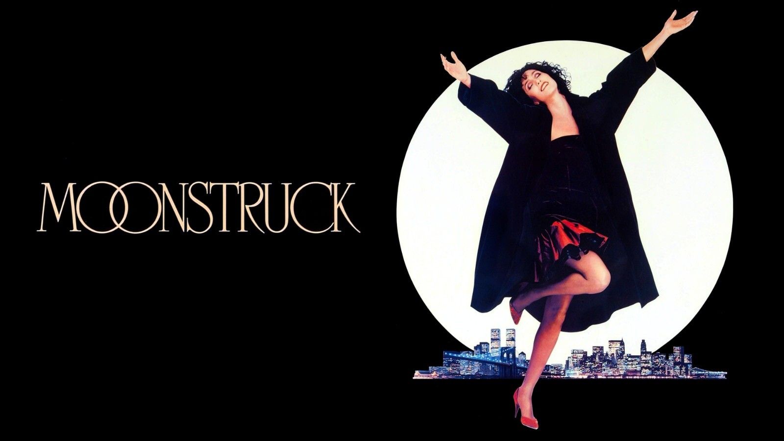 1600x900 Moonstruck Movie Poster 11X17 Cher Nicolas Cage Loretta Ronny Comedy