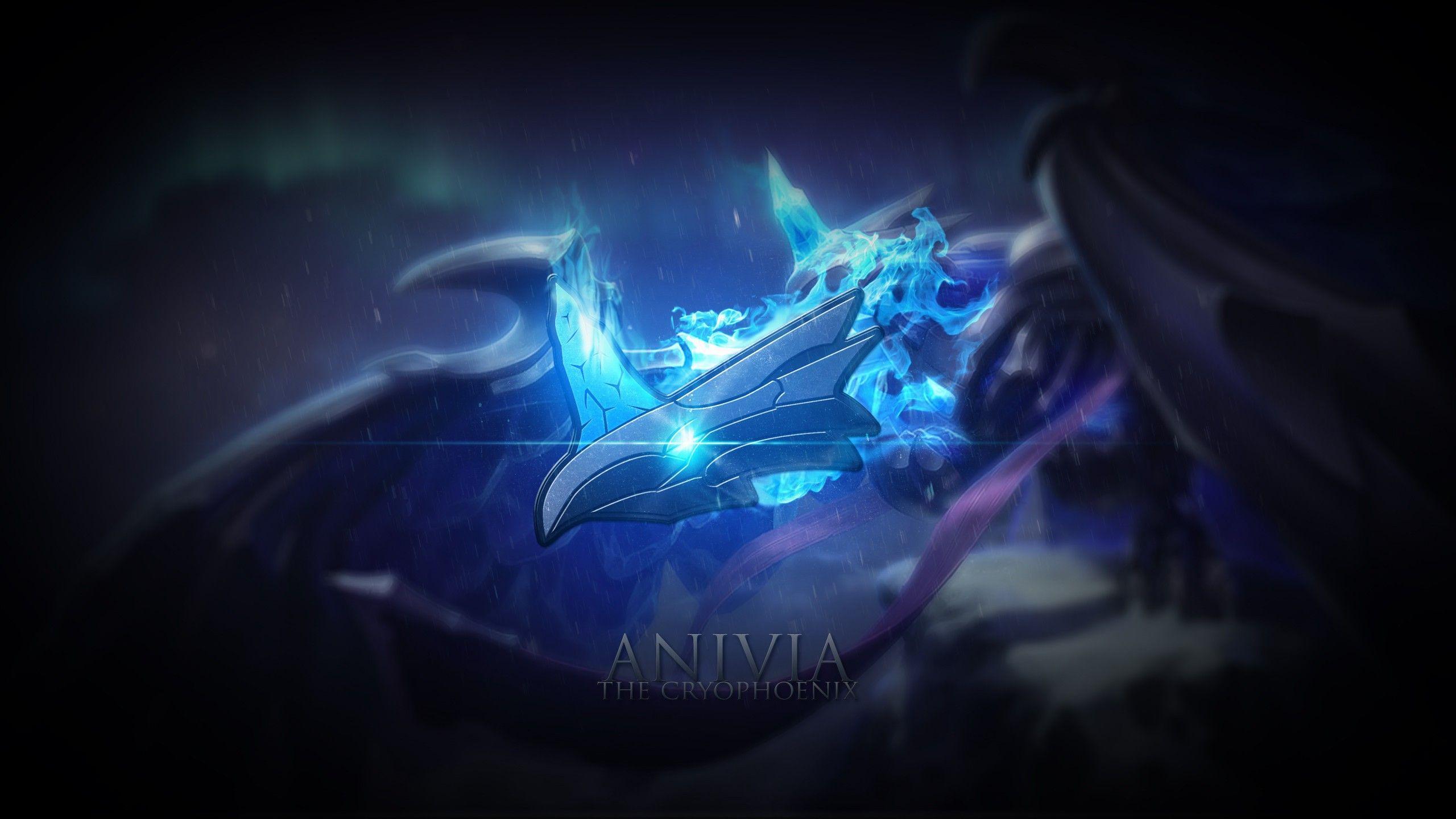 2560x1440 Blackfrost Anivia Symbol. Wallpaper & Fan Arts. League Of Legends