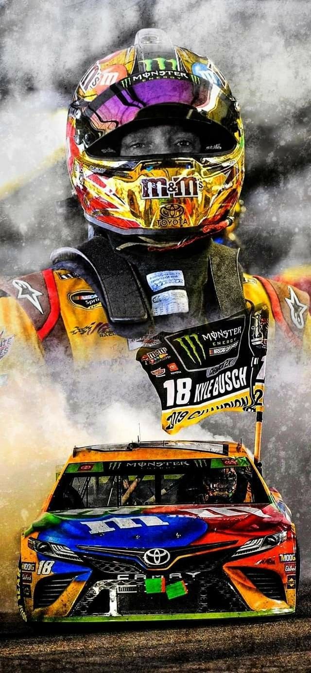640x1385 Kyle Busch Nascar Diecast. Kyle bush wallpaper, Nascar wallpaper HD 4k, Drag car wallpaper