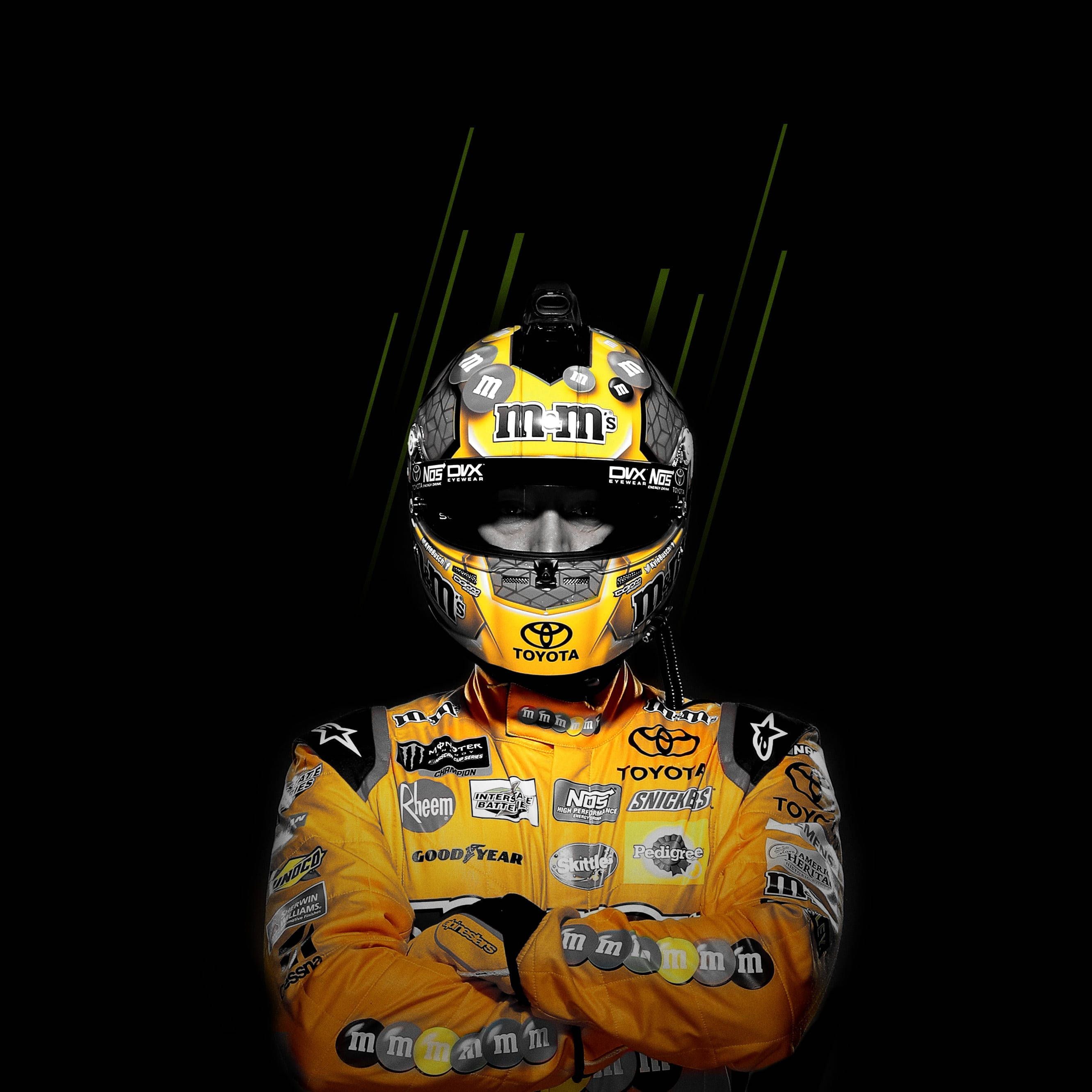 2662x2662 Download NASCAR Kyle Busch Wallpaper